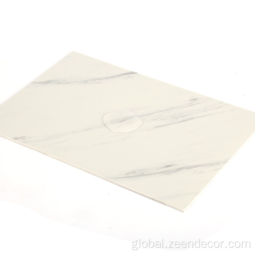 Pvc Plastic Uv Marble Sheet 4*8 1220X2440mm 1220X2800mm Pvc Marble Sheet For Bathroom Factory